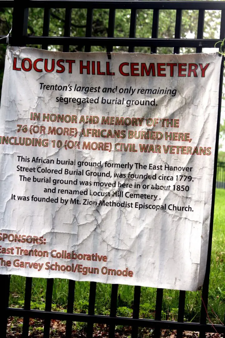 Historical African Cemetery   poster